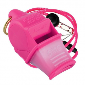 Fox 40 Sonik Blast CMG whistle with lanyard - pink